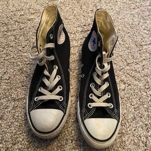 Black High Top Converse